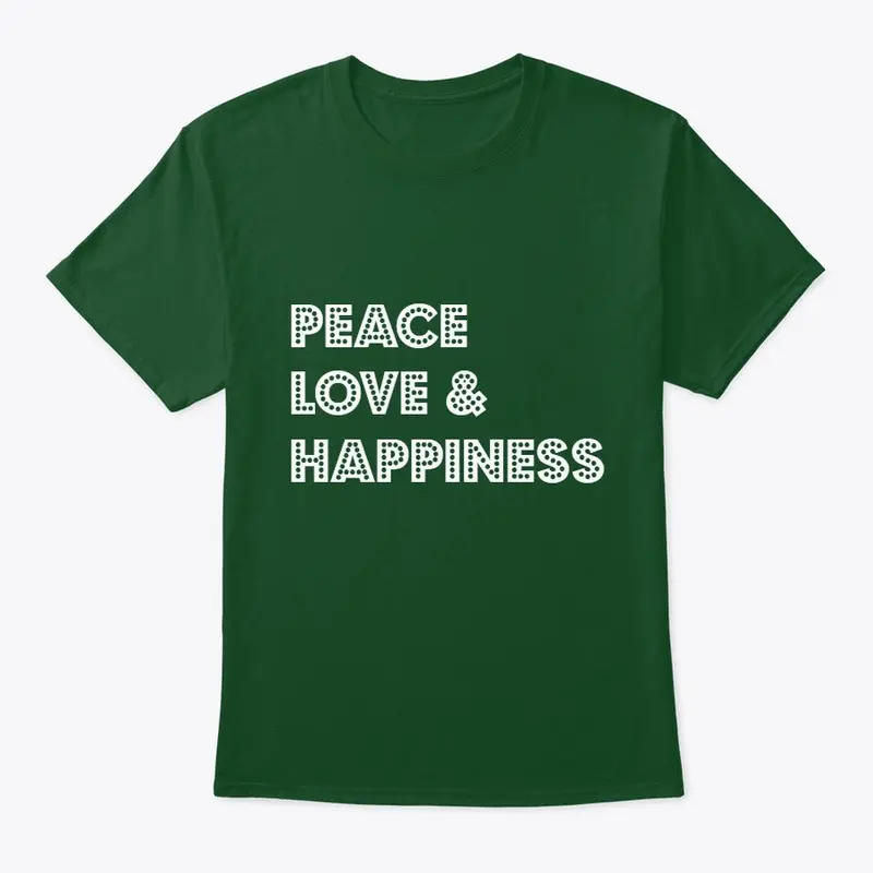 Peace, Love Happiness - Light 